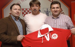 Zoran Vulić trener RNK Split sa Slavenom i Jozom Žužulom